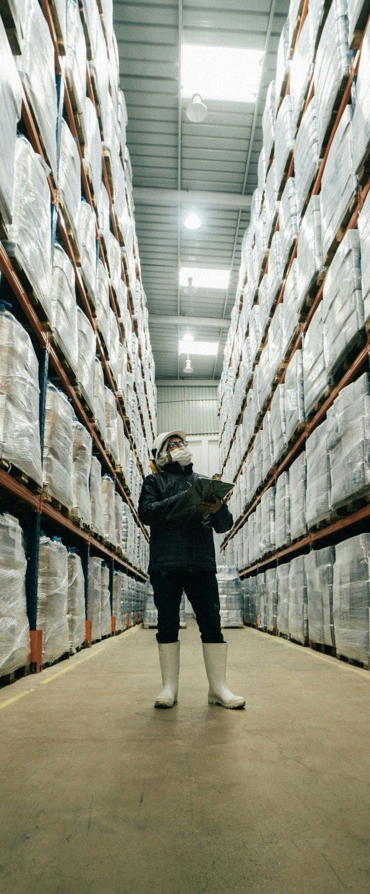 Warehouse inspection for procurement